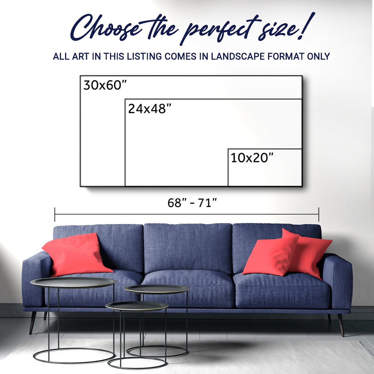Modern Nature Scenery Wall Art