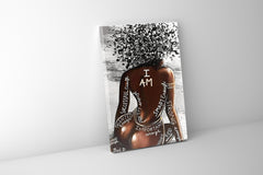 Wall Art-I AM-Canvas Printed-1