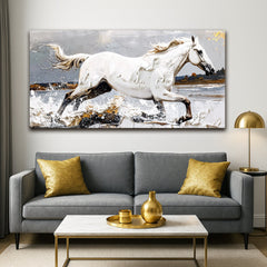 Modern Abstract Horse Wall Art