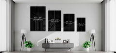 Yellow Lips Glass Wall Art