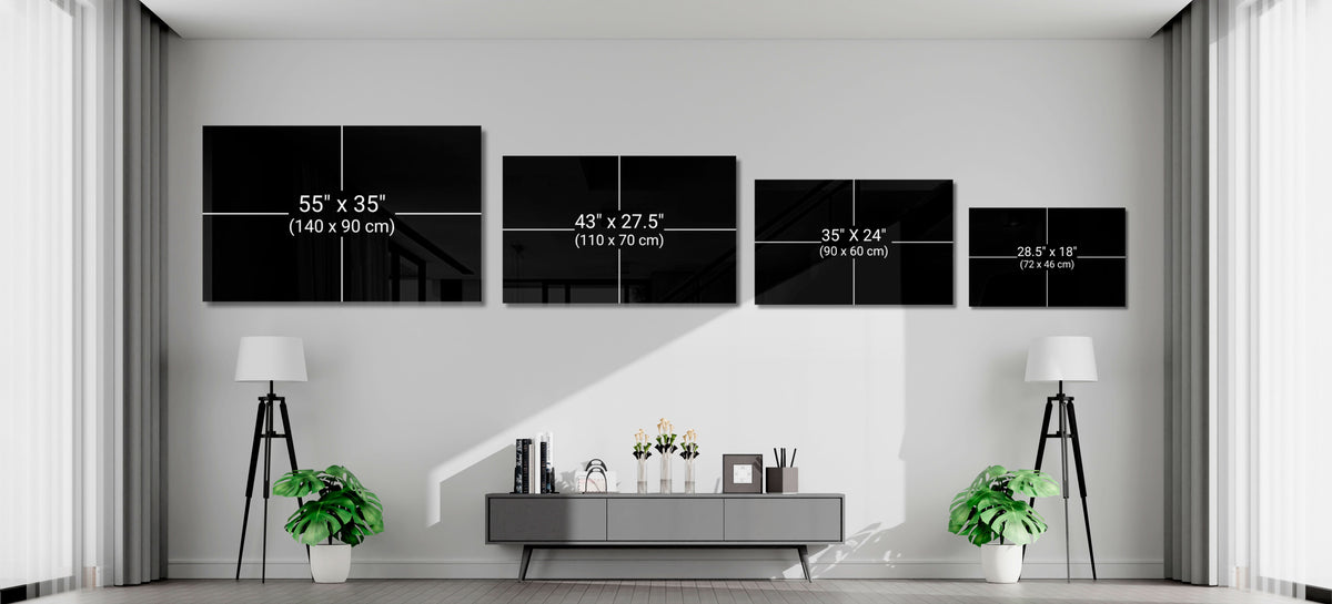 Sneaking Glass Wall Art || Designer Collection